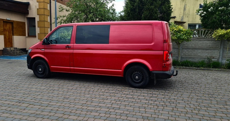 Volkswagen Transporter cena 79900 przebieg: 146942, rok produkcji 2015 z Sieradz małe 254